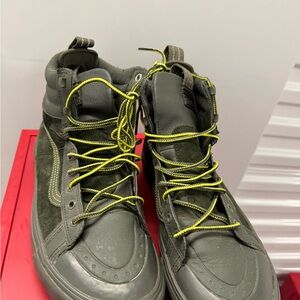 High-Top Green Sneakers